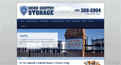 Desktop Screenshot of bendsentrystorage.com